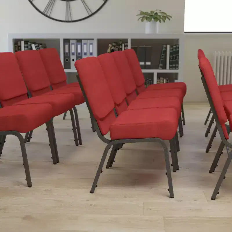 Chaise empilable pour église/réception