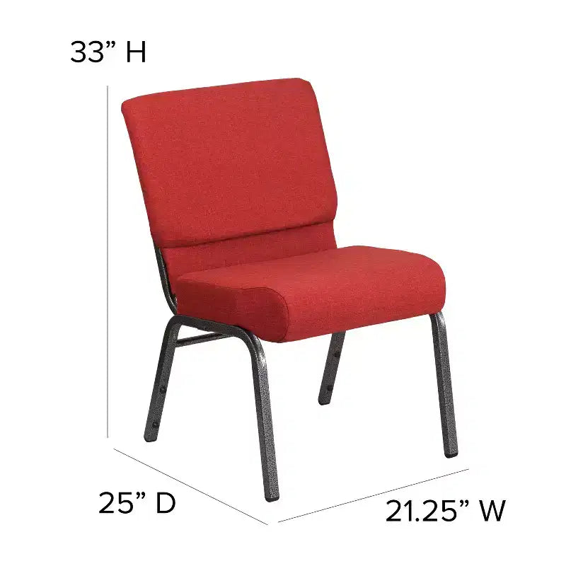 Chaise empilable pour église/réception