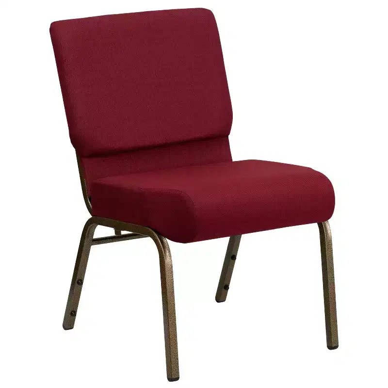 Emma and Oliver 21W Stackable Church/Reception Guest Chair