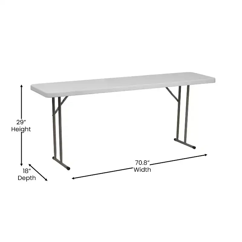 Table de formation pliante en plastique