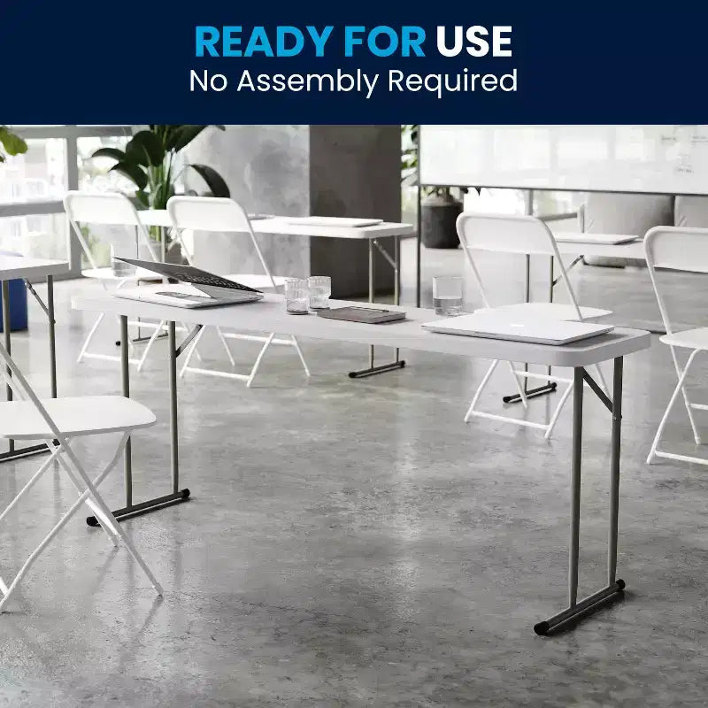 Table de formation pliante en plastique