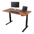 Stand Up Desk Store Dual Motor Electric Adjustable Height Standing Desk with EZ Assemble Steel Frame