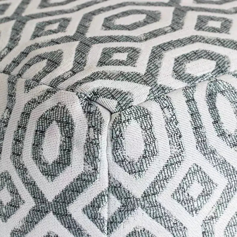 Pouf pompon intérieur/extérieur
