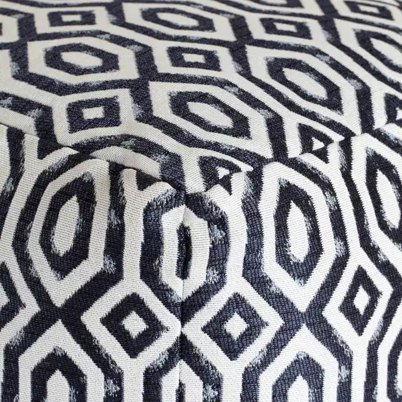 Pouf pompon intérieur/extérieur