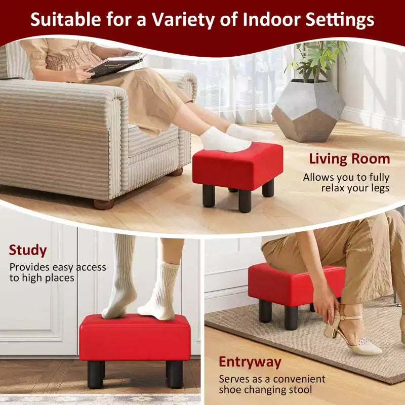 Repose-pieds moderne avec fonction de rangement