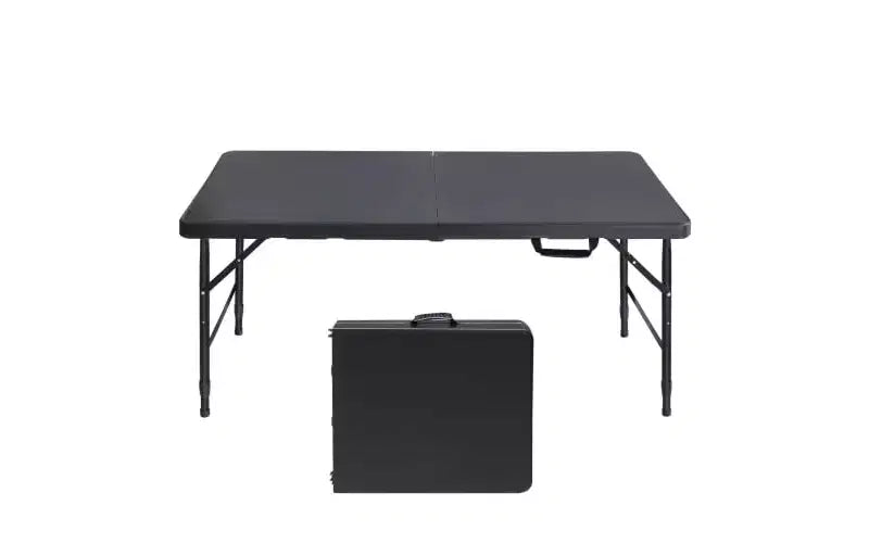 Table pliante, table portable en plastique