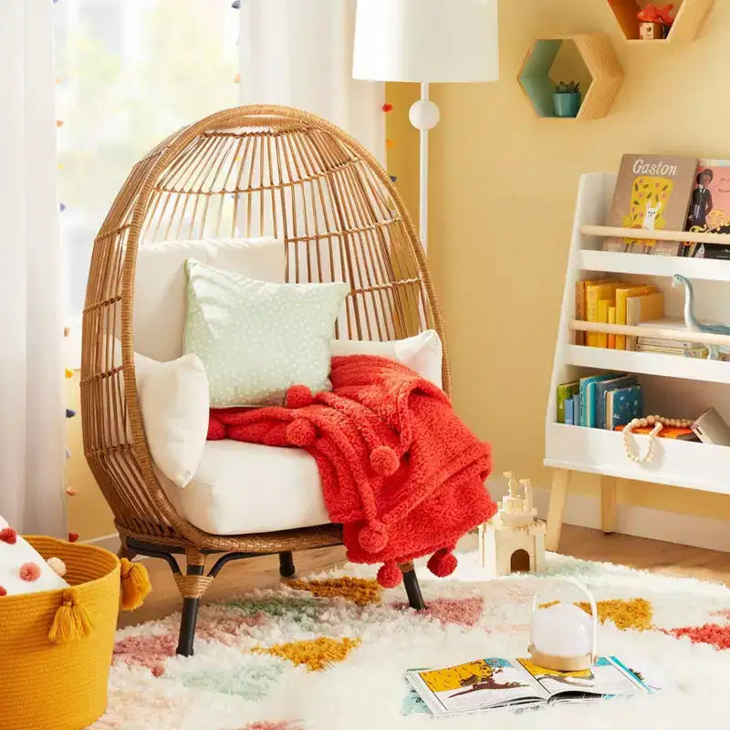 Étagère à livres pour enfants moderne, haute, à trois tablettes
