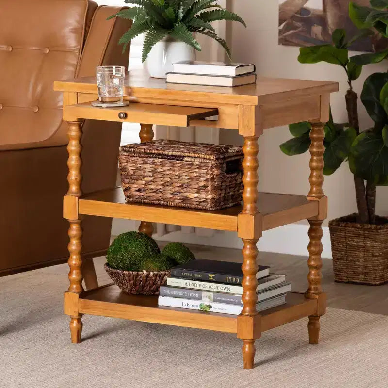 Table d'appoint en bois